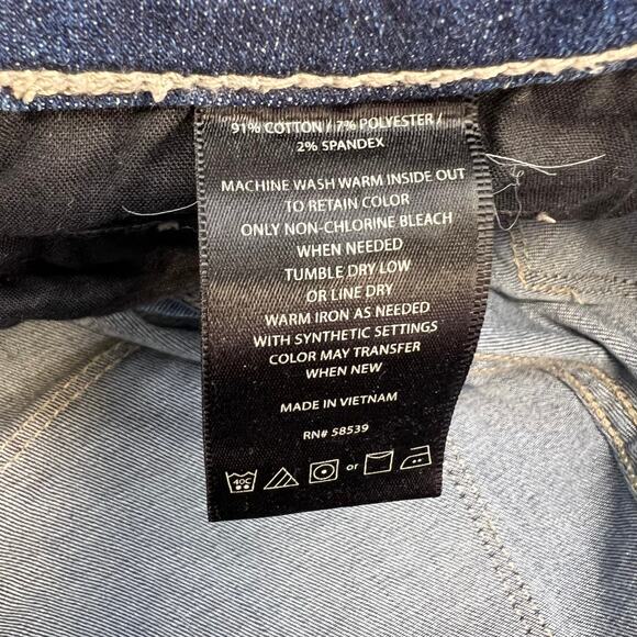 Kut From the Kloth Jeans Women's 4 Blue Toothpick Skinny Classic Casual Preppy - Picture 7 of 14